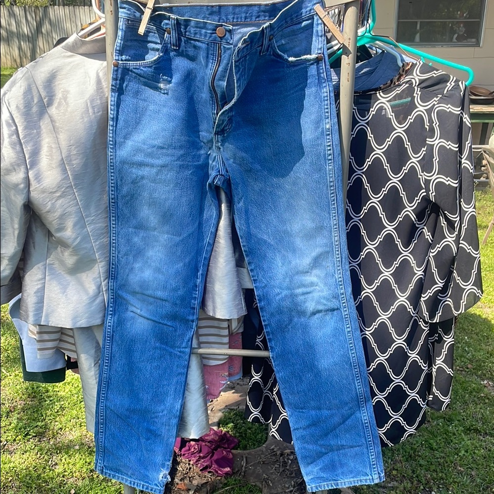 Men's Blue Jeans Vintage Wranglers